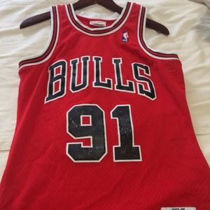 Dennis Rodman Chicago Bulls Mitchell & Ness Jersey